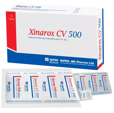 Xinarox CV 500 mg+125 mg Tablet