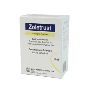 Zoletrust 4 mg/5 ml IV Infusion