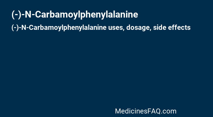 (-)-N-Carbamoylphenylalanine