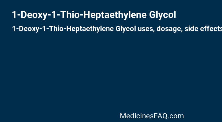 1-Deoxy-1-Thio-Heptaethylene Glycol