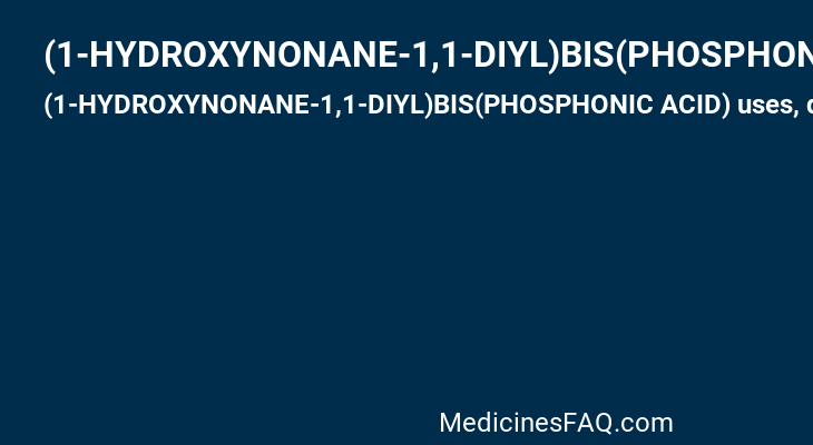 (1-HYDROXYNONANE-1,1-DIYL)BIS(PHOSPHONIC ACID)