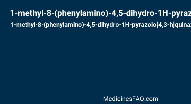 1-methyl-8-(phenylamino)-4,5-dihydro-1H-pyrazolo[4,3-h]quinazoline-3-carboxylic acid