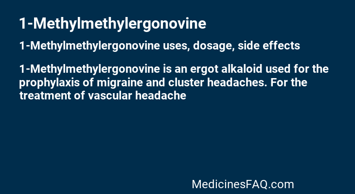 1-Methylmethylergonovine