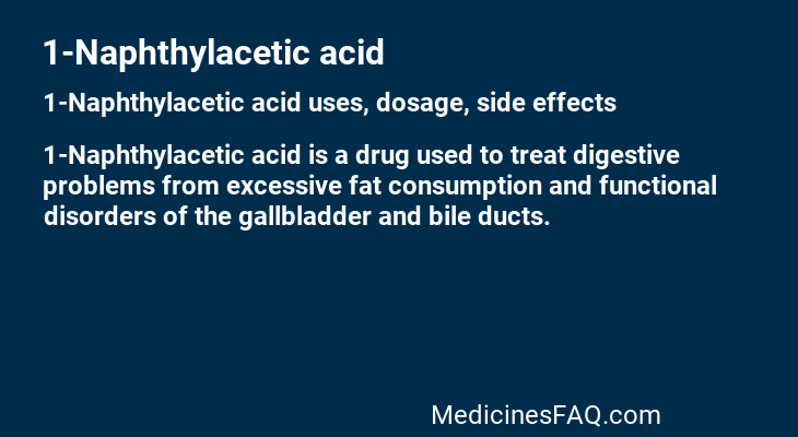 1-Naphthylacetic acid