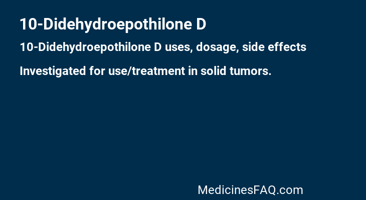 10-Didehydroepothilone D