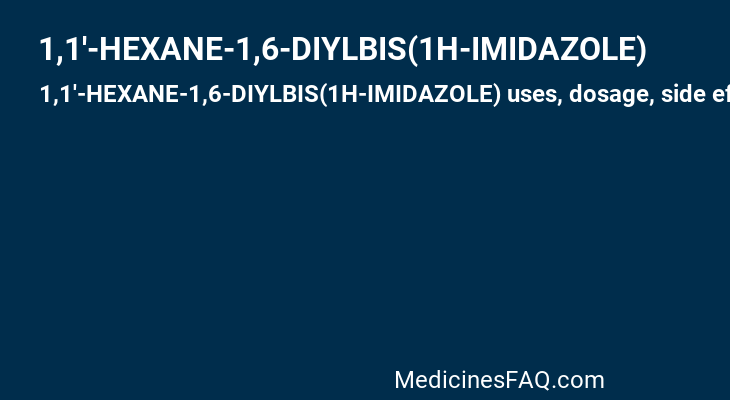 1,1'-HEXANE-1,6-DIYLBIS(1H-IMIDAZOLE)