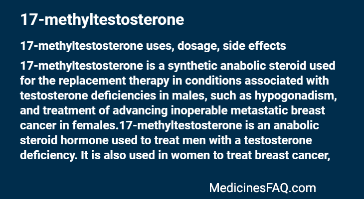 17-methyltestosterone