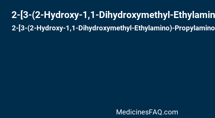 2-[3-(2-Hydroxy-1,1-Dihydroxymethyl-Ethylamino)-Propylamino]-2-Hydroxymethyl-Propane-1,3-Diol