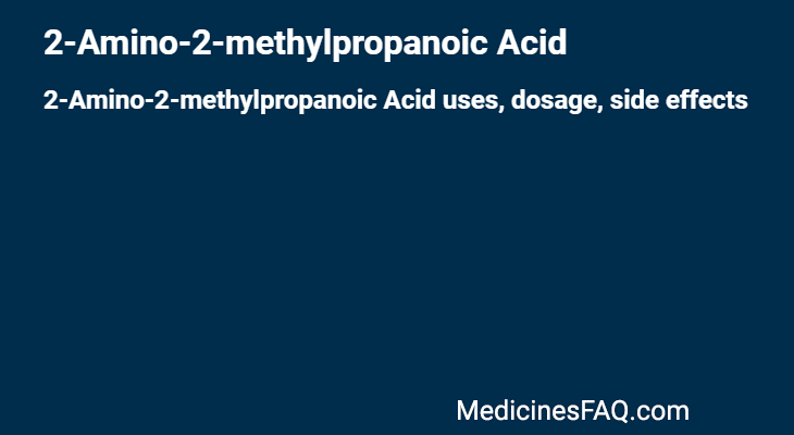 2-Amino-2-methylpropanoic Acid