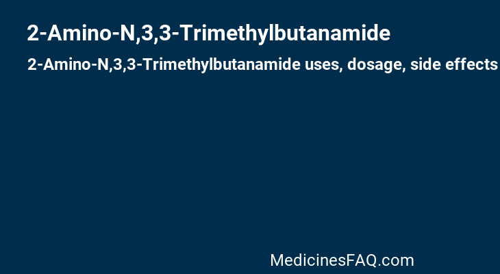 2-Amino-N,3,3-Trimethylbutanamide
