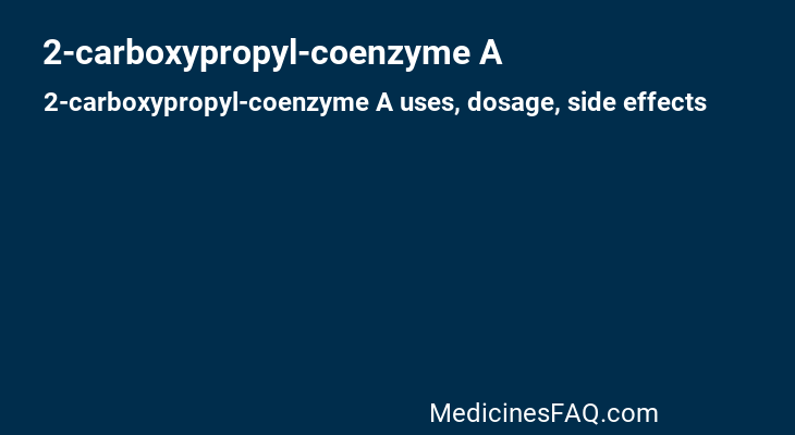 2-carboxypropyl-coenzyme A