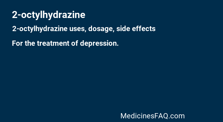 2-octylhydrazine