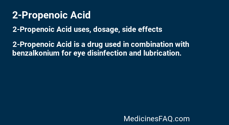 2-Propenoic Acid
