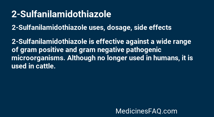 2-Sulfanilamidothiazole