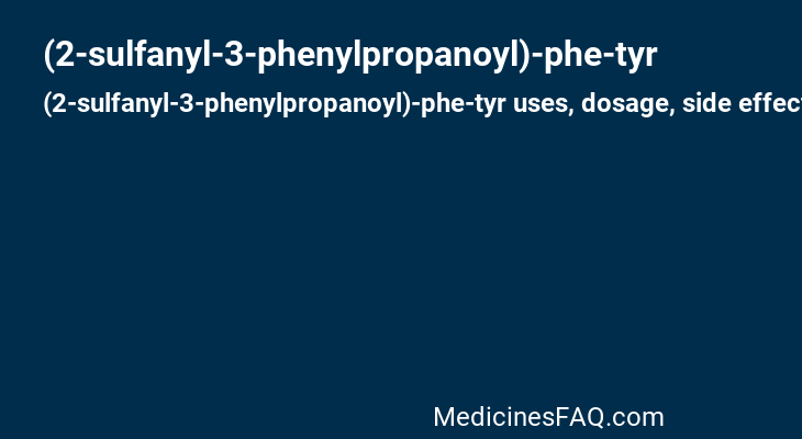(2-sulfanyl-3-phenylpropanoyl)-phe-tyr