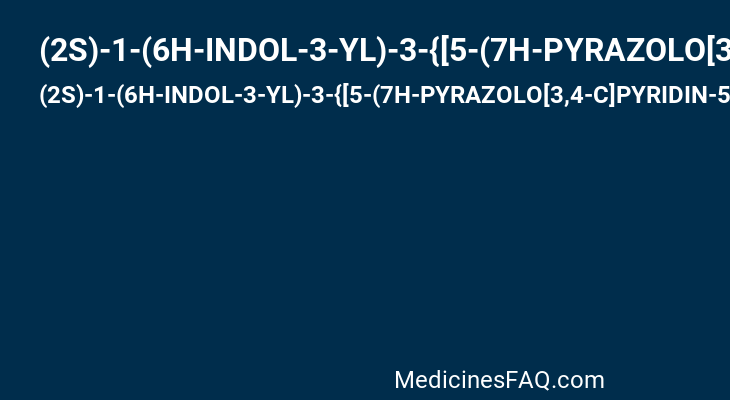 (2S)-1-(6H-INDOL-3-YL)-3-{[5-(7H-PYRAZOLO[3,4-C]PYRIDIN-5-YL)PYRIDIN-3-YL]OXY}PROPAN-2-AMINE