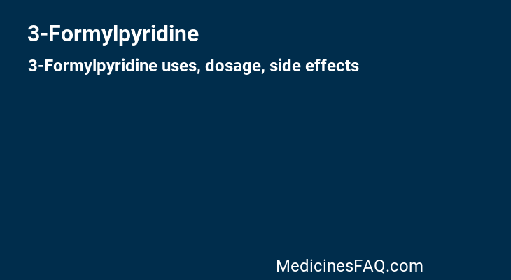 3-Formylpyridine
