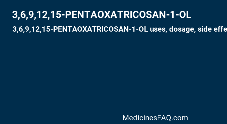 3,6,9,12,15-PENTAOXATRICOSAN-1-OL