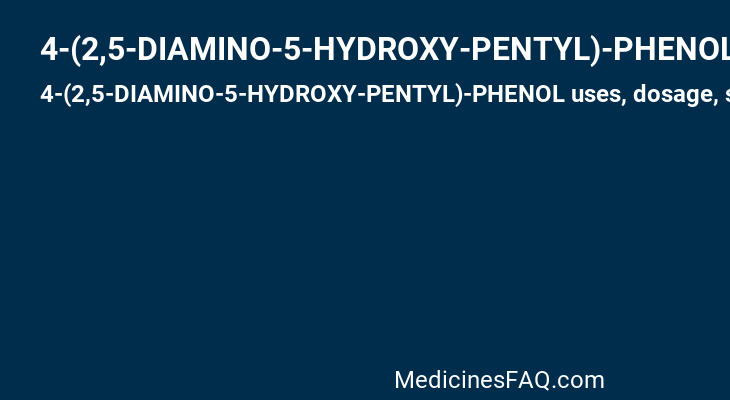 4-(2,5-DIAMINO-5-HYDROXY-PENTYL)-PHENOL