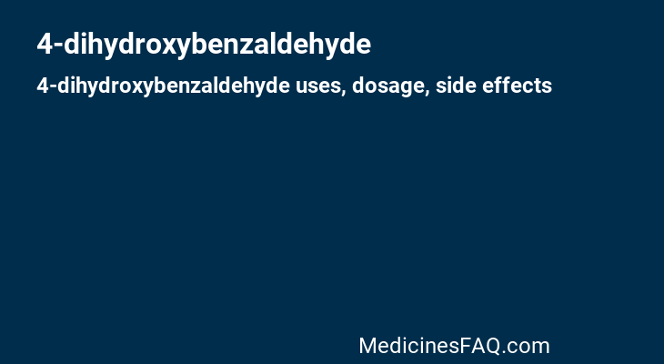 4-dihydroxybenzaldehyde