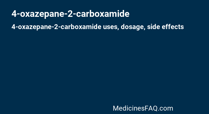 4-oxazepane-2-carboxamide