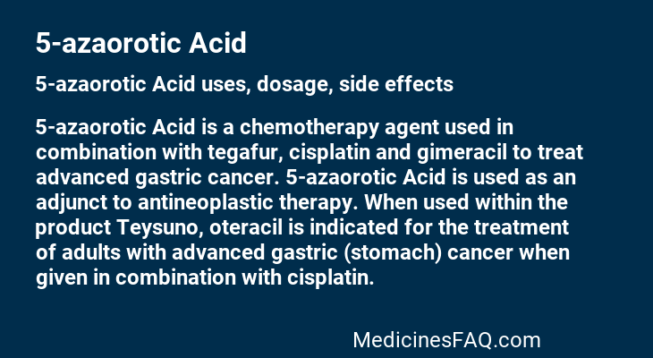 5-azaorotic Acid