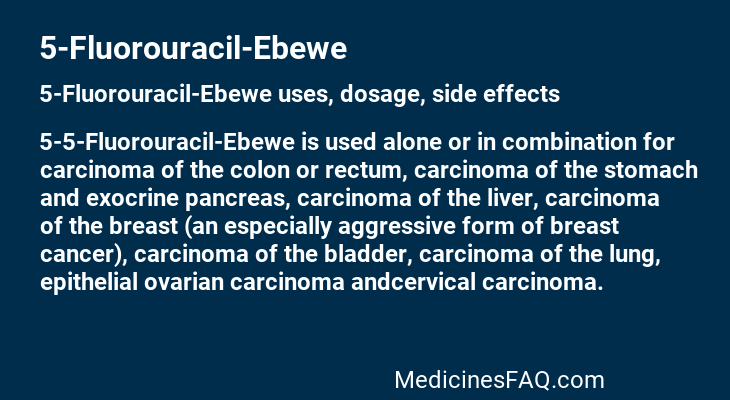 5-Fluorouracil-Ebewe