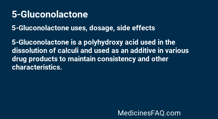 5-Gluconolactone