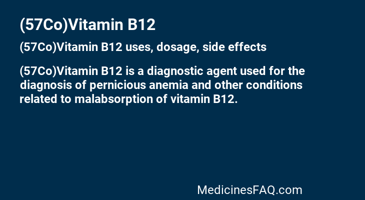 (57Co)Vitamin B12