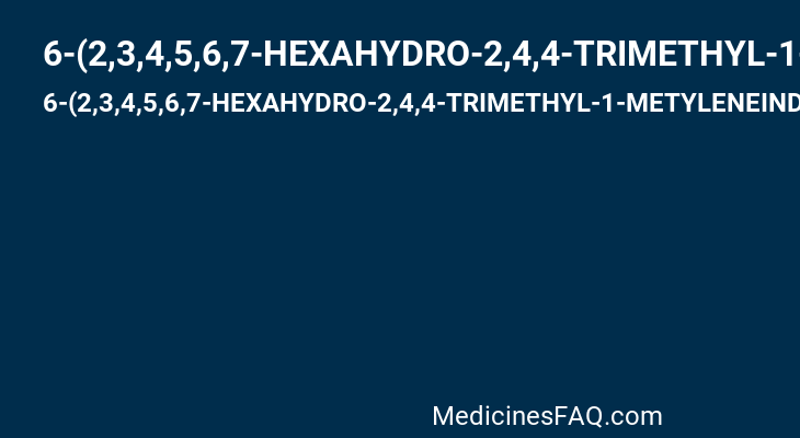 6-(2,3,4,5,6,7-HEXAHYDRO-2,4,4-TRIMETHYL-1-METYLENEINDEN-2-YL)-3-METHYLHEXA-2,4-DIENOIC ACID