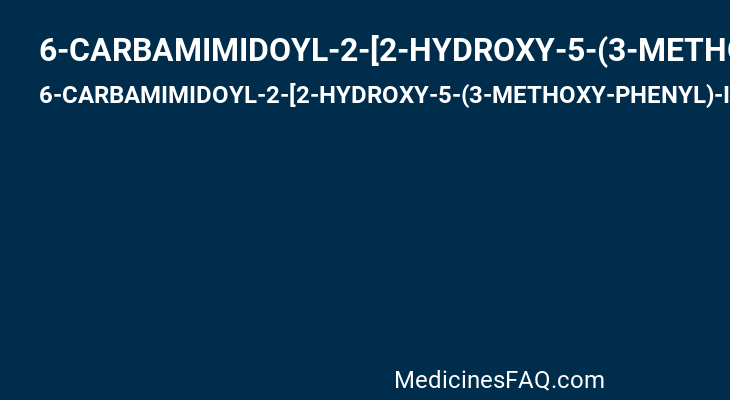 6-CARBAMIMIDOYL-2-[2-HYDROXY-5-(3-METHOXY-PHENYL)-INDAN-1-YL]-HEXANOIC ACID