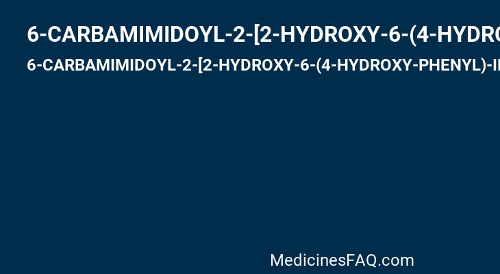 6-CARBAMIMIDOYL-2-[2-HYDROXY-6-(4-HYDROXY-PHENYL)-INDAN-1-YL]-HEXANOIC ACID