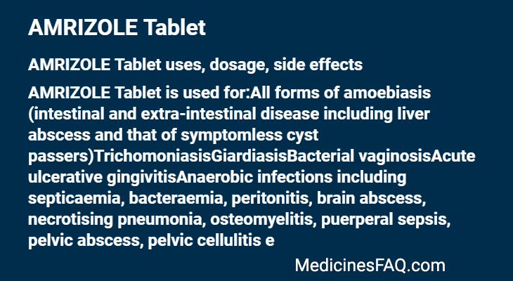 AMRIZOLE Tablet