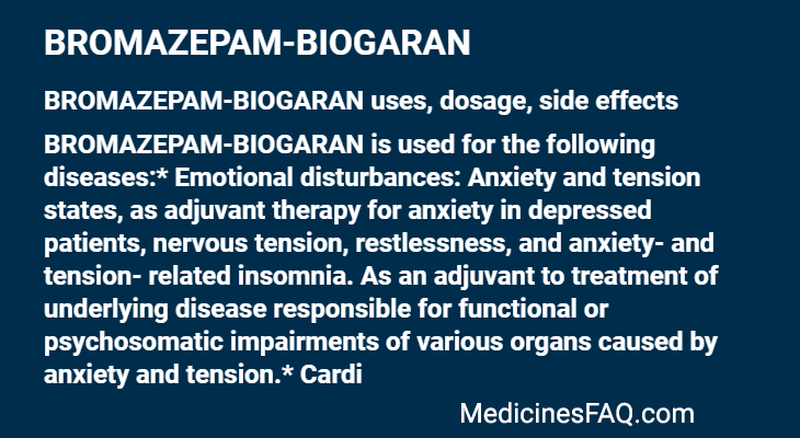 BROMAZEPAM-BIOGARAN