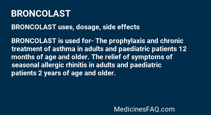 BRONCOLAST