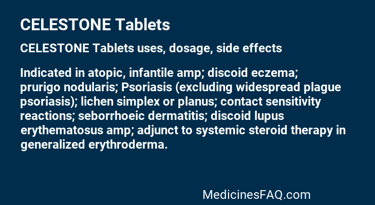 CELESTONE Tablets
