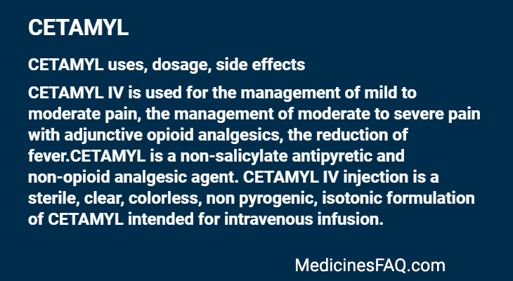 CETAMYL