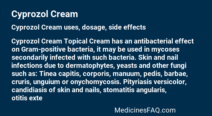 Cyprozol Cream