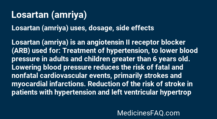 Losartan (amriya)