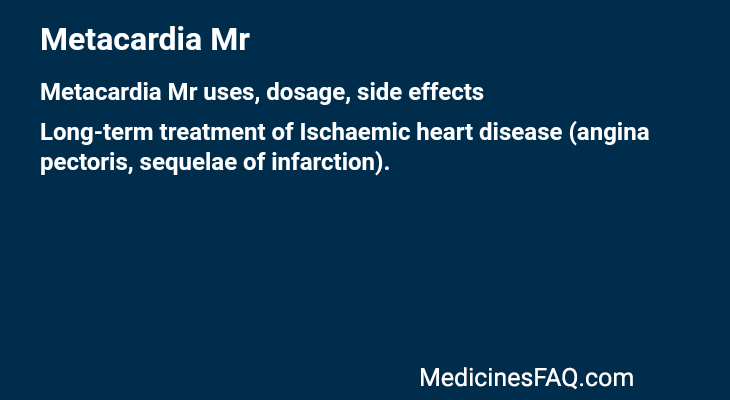 Metacardia Mr