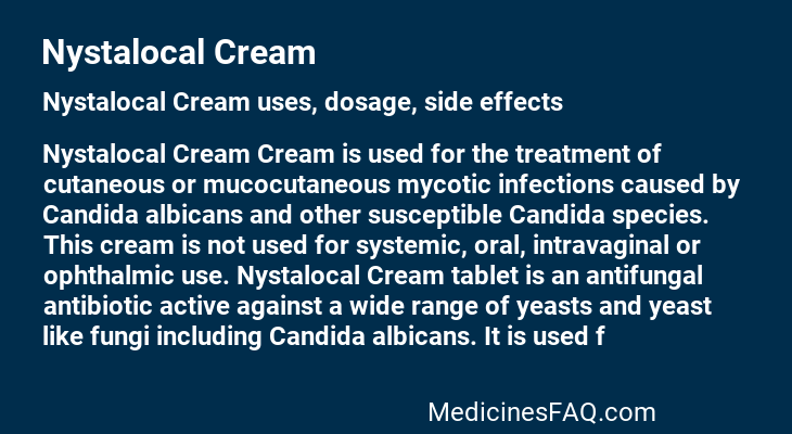 Nystalocal Cream