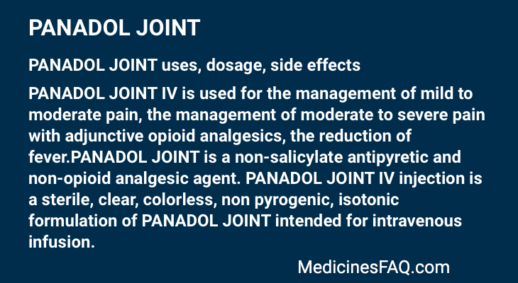 PANADOL JOINT