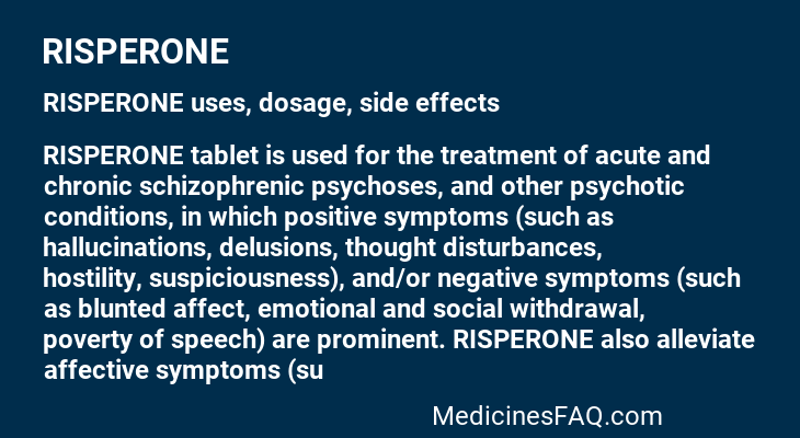 RISPERONE