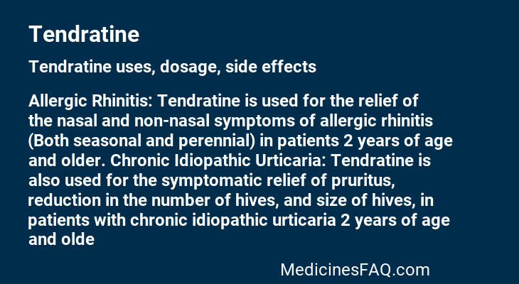 Tendratine