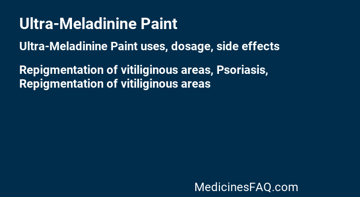 Ultra-Meladinine Paint