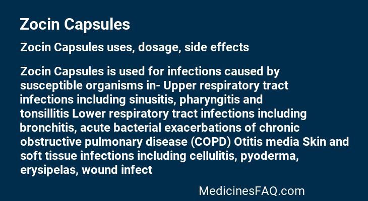 Zocin Capsules