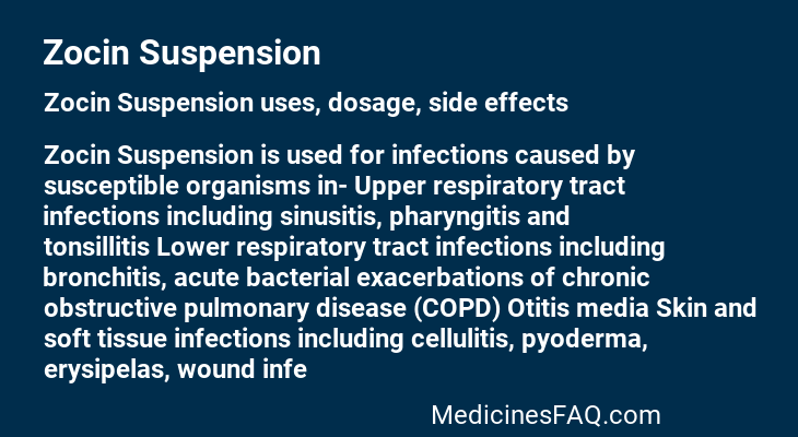 Zocin Suspension