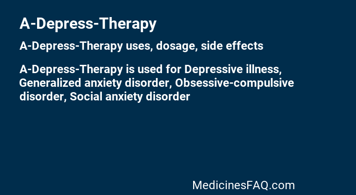 A-Depress-Therapy