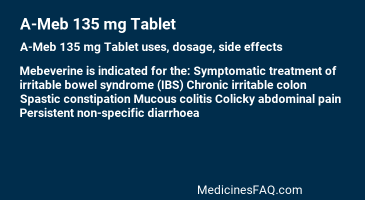 A-Meb 135 mg Tablet