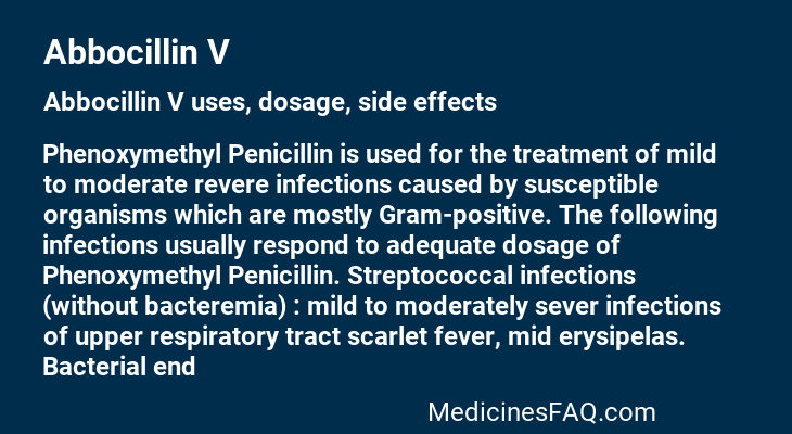 Abbocillin V